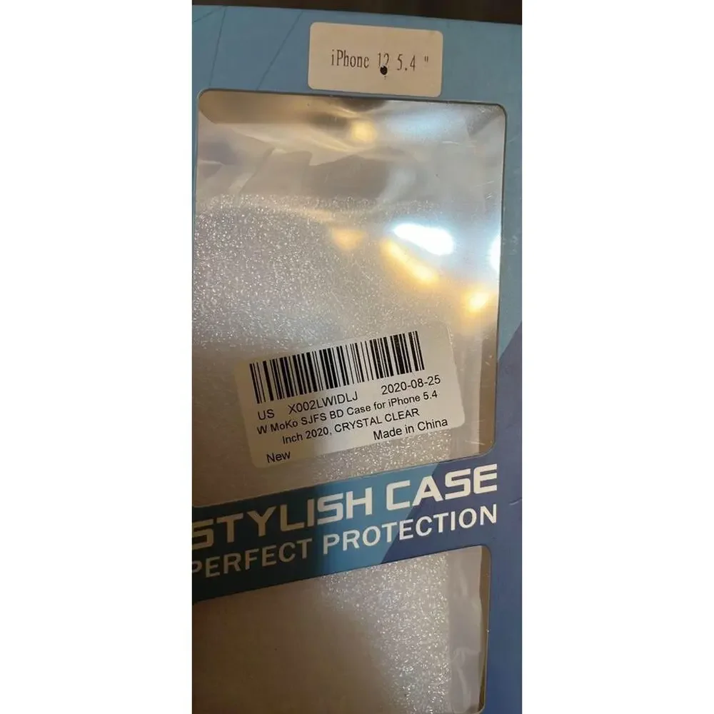 New iPhone 12 / 13 Mini Clear Phone Case